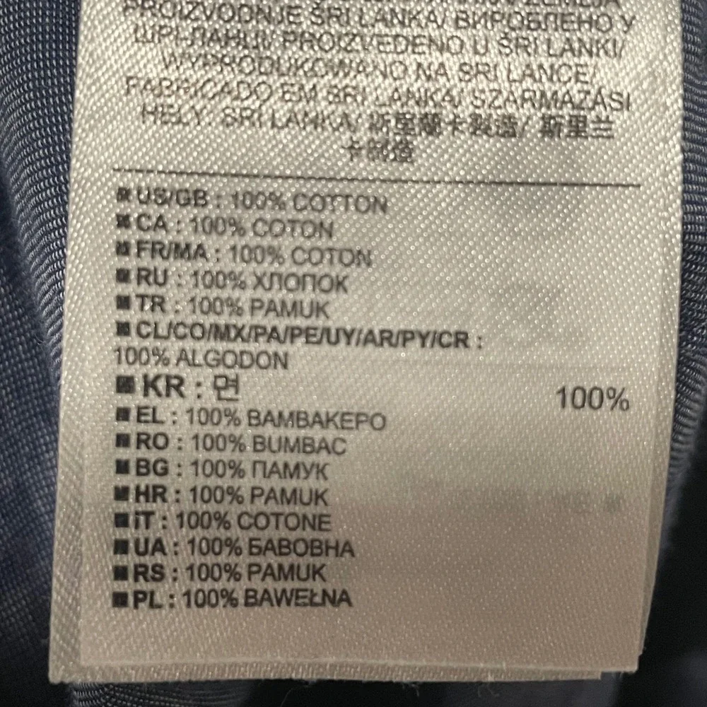 Banana Republic Kentfield Pant Navy Chino Flat Front Mens 33x30‎ Cotton